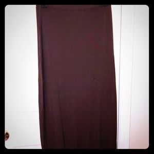 Brown skirt